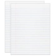 Pacon Composition Paper, Wide Ruled, 8 x 10.5, PK1000 P2431